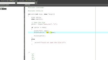 C Programming Tutorial # 41   fscanf   feof   Reading From A File   Part 1 HD