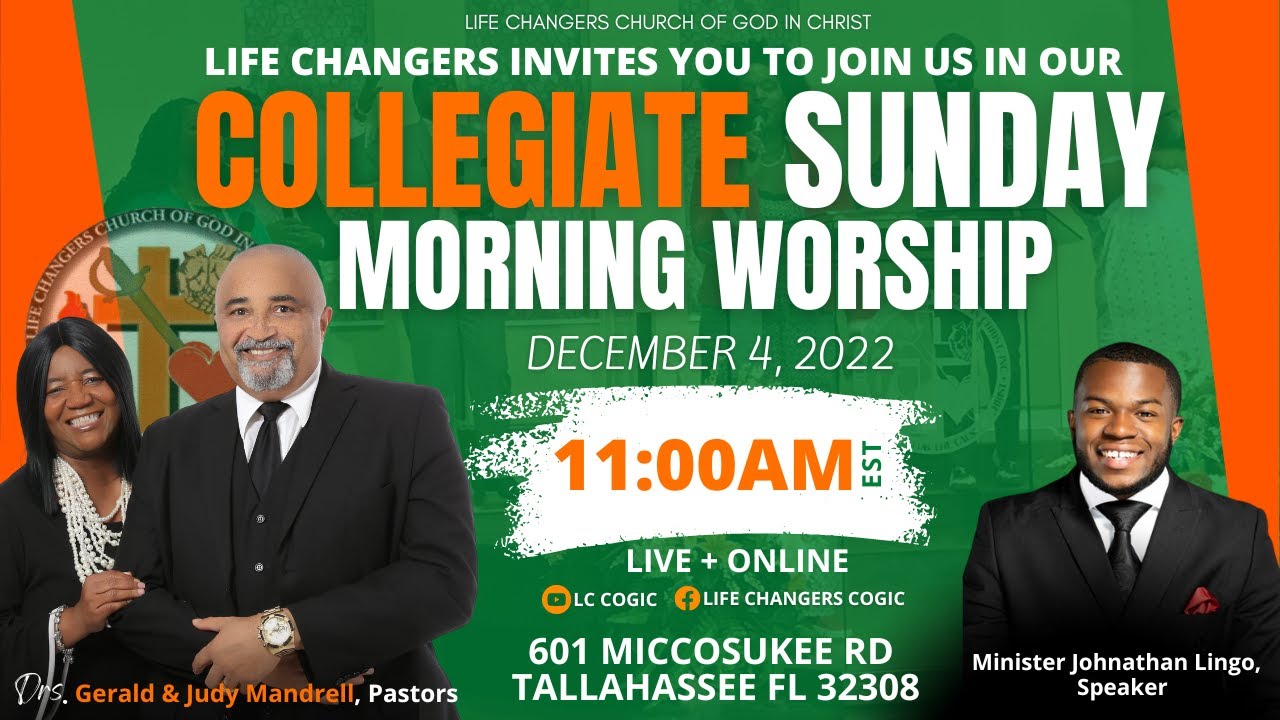 4 December 2022 Sunday Morning Worship "My Help Is With Me", Minister Johnathan Lingo YouTube