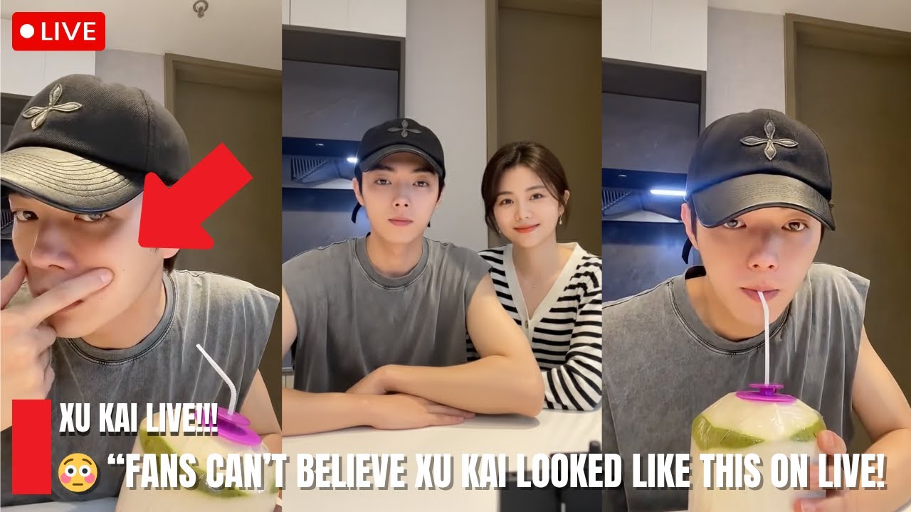 🔴 Фанаты в шоке! Сюй Кай обнажил своё лицо в прямом эфире?! То, что увидели фанаты, лишило всех дара