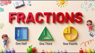 What is a Fraction  Fun & Easy way to Learn | Whole, Half & Fourths