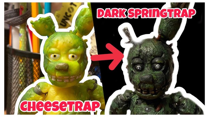 TIE DYE SPRINGTRAP FUNKO ACTION FIGURE REVIEW - Five Nights at Freddy's  Merch Review Unboxing FNAF 