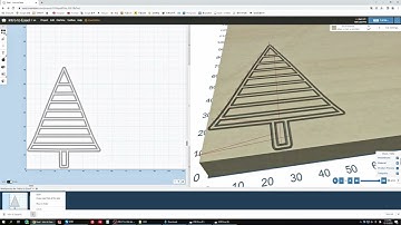 Demonstration of TTC450 Save G code with EASEL #cnc #mechblock #industrial #laserengraving #twotrees