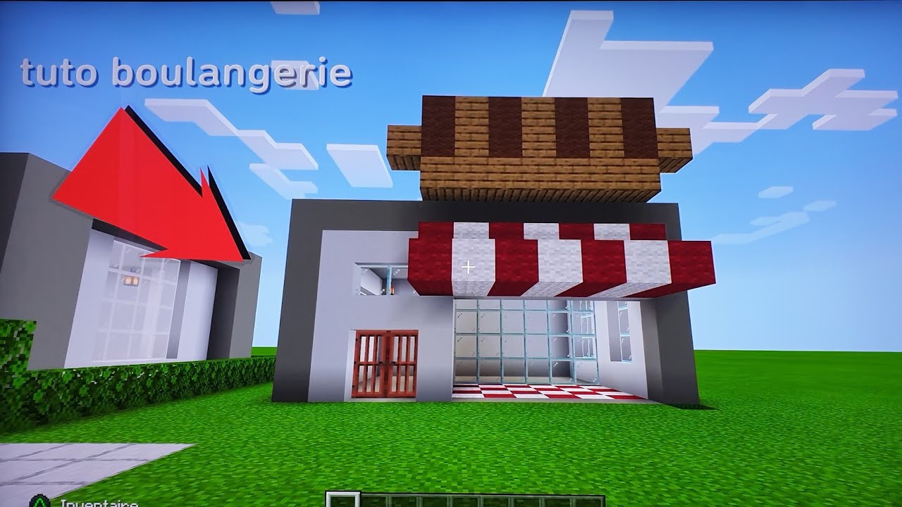 Tuto boulangerie minecraft - YouTube