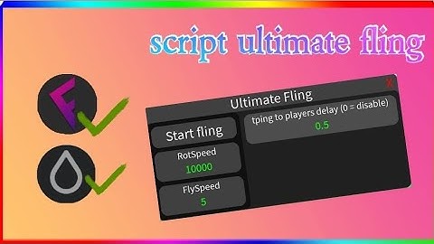 script ultimate fling OP go to pin comment to try the script enjoy