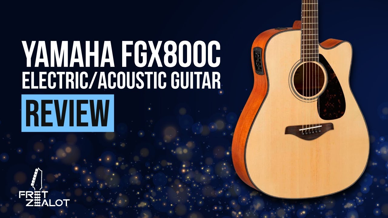 NGD Yamaha FSX800C Acoustic Electric Guitar | First Look 😁 - YouTube