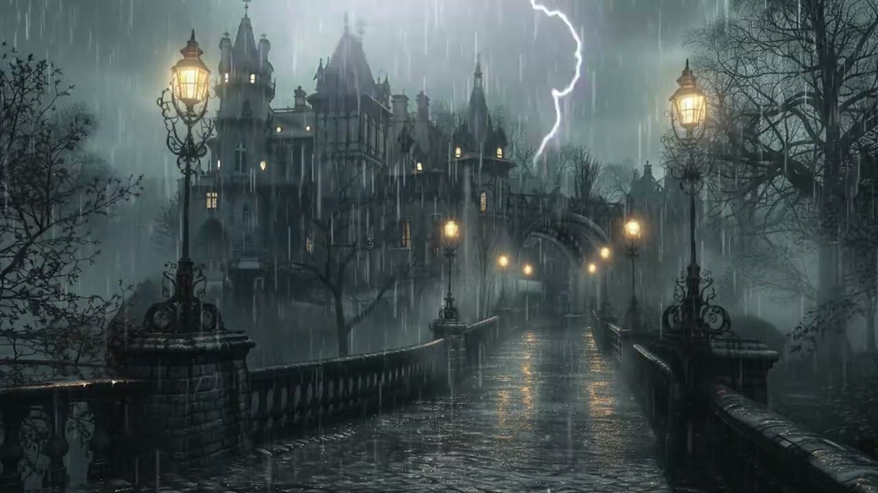 You're Inside a Vampire Castle 🕯 Dark Melancholic Piano for Lonely Gothic Nights Ambience