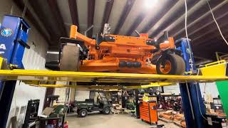 Scag Turf Tiger II Kubota Diesel , Bagging System, Lawn Striper, Lawn Dethatch Rake, tips and tricks