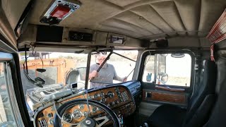 #762 Peterbilt 379 Windshield Replacement The Life of an Owner Operator Flatbed Truck Driver