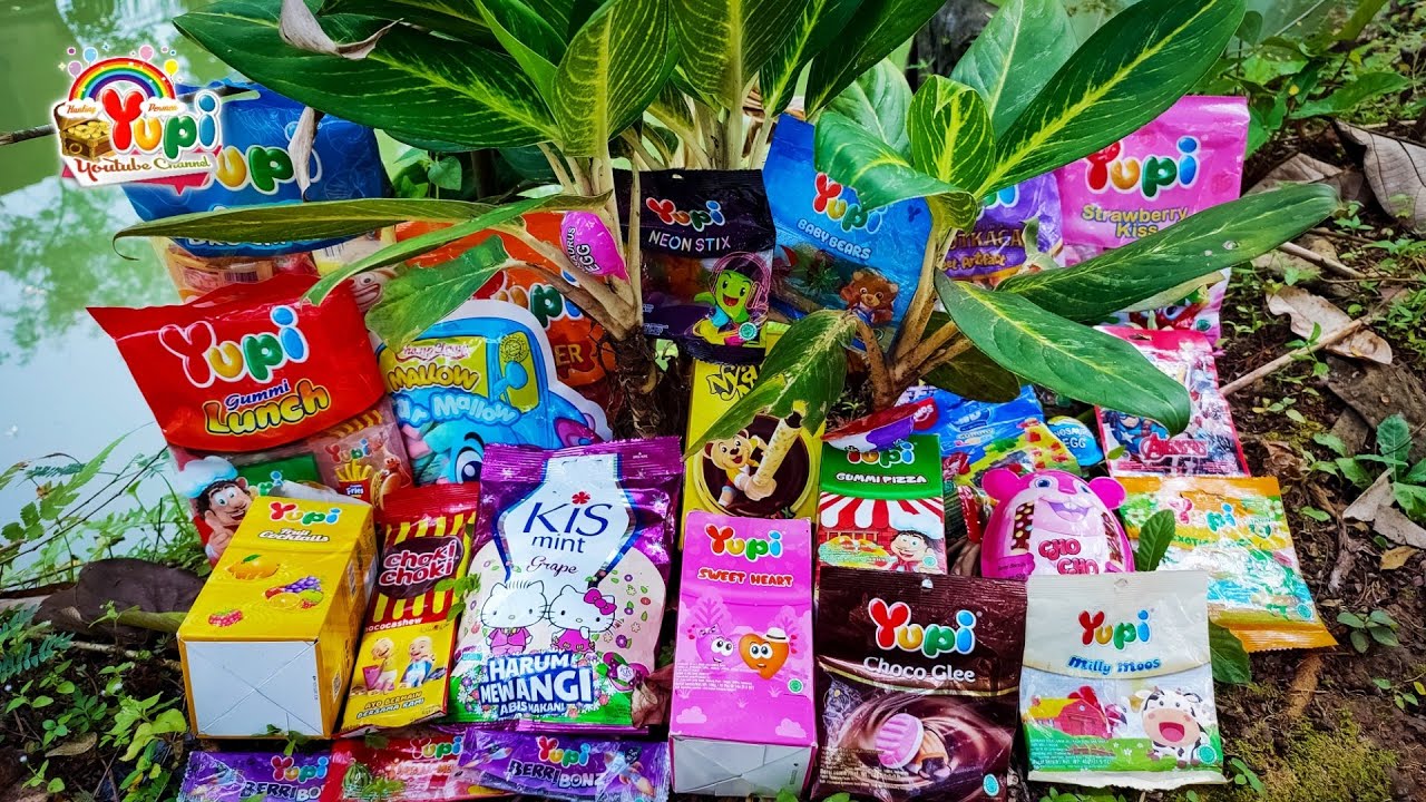 BERBURU MENCARI HARTA KARUN YUPI ! Menemukan Jenis Jenis Permen Yupi