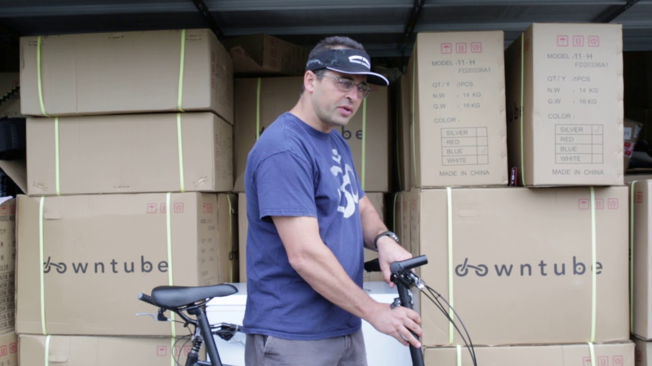 Folding Bike Stem height adjustment YouTube