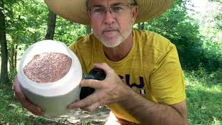 Homemade Deer Mineral Lick