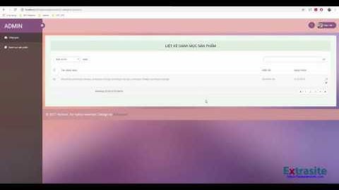 Bài 13 : Lập trình website bán hàng bằng Laravel - Danh mục sản phẩm #3