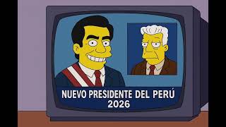 Los Simpson Predicen Al Nuevo Presidente Del Peru 2026