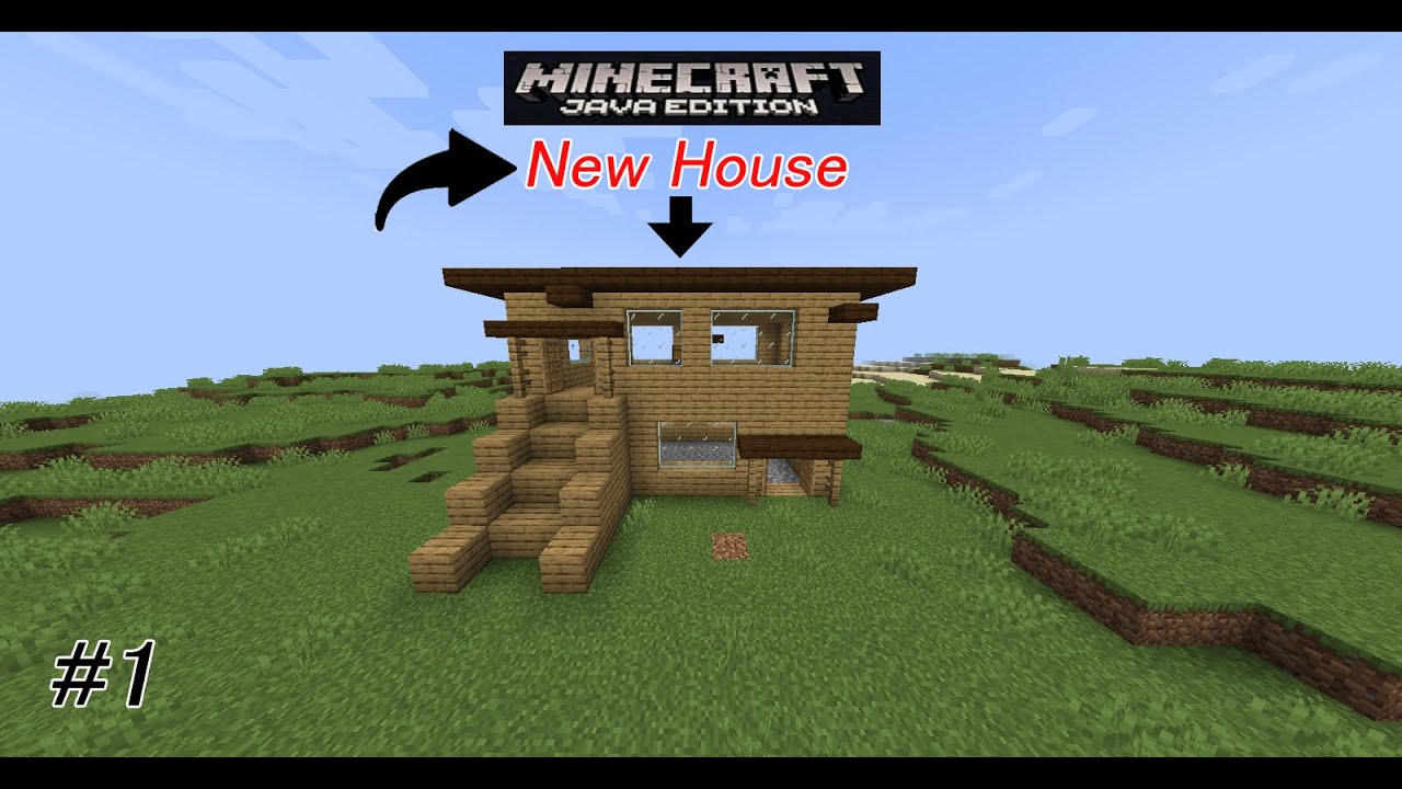 My new house [Minecraft Survival Series 1] - YouTube