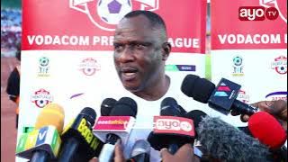 KOCHA WA NAMUNGO FC HEMED MOROCCO BAADA YA KUPIGWA 4-0 NA SIMBA