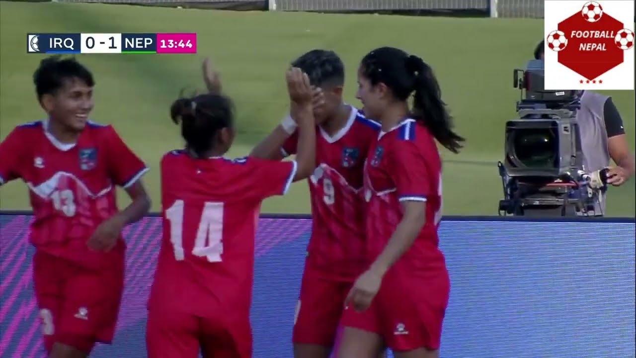 Highlights Nepal 5-0 Iraq ||WAFF Women's Championship 2024||