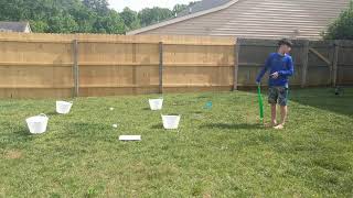 DIY Field Day Station 4 Obstacle Course