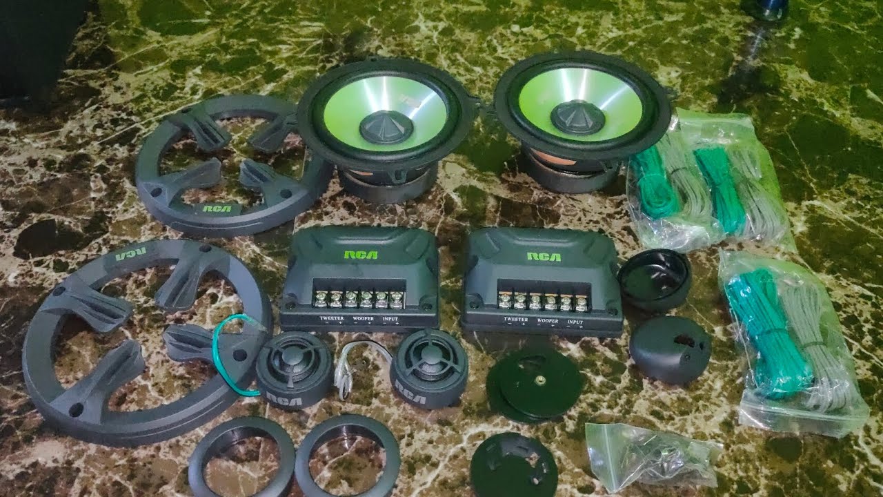 unbox and test 5.25 full range speakers/bass test /speaker test 