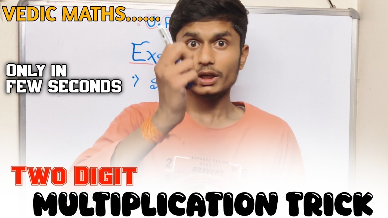 Two Digit Multiplication Trick | Vedic Maths Fast Calculation in ...