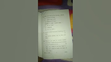 Question paper 2022 Business law-2 B.com 4th sem (CRS University)