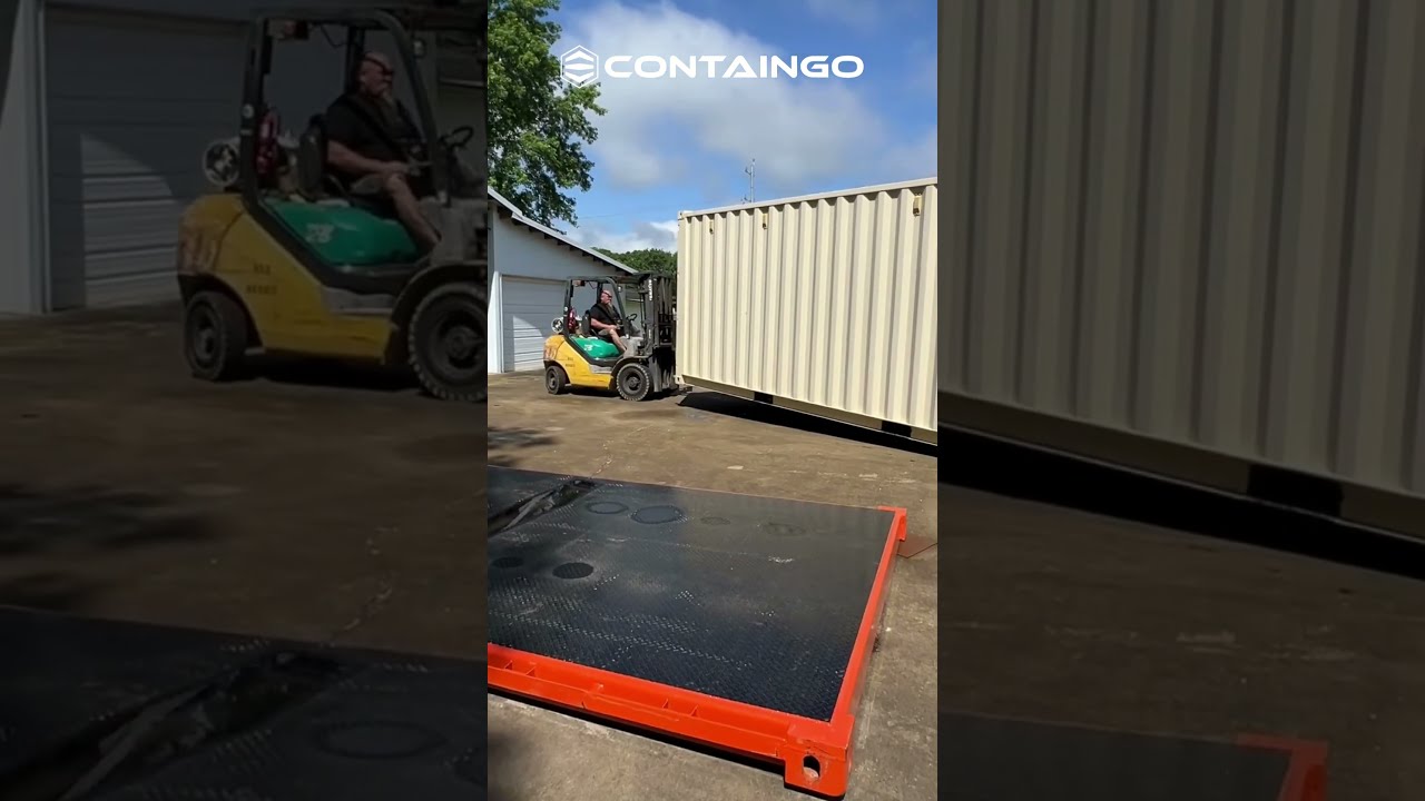 Have To Move A Container In Tight Space No Problem With Our Relocation Kit Movingcontainers
