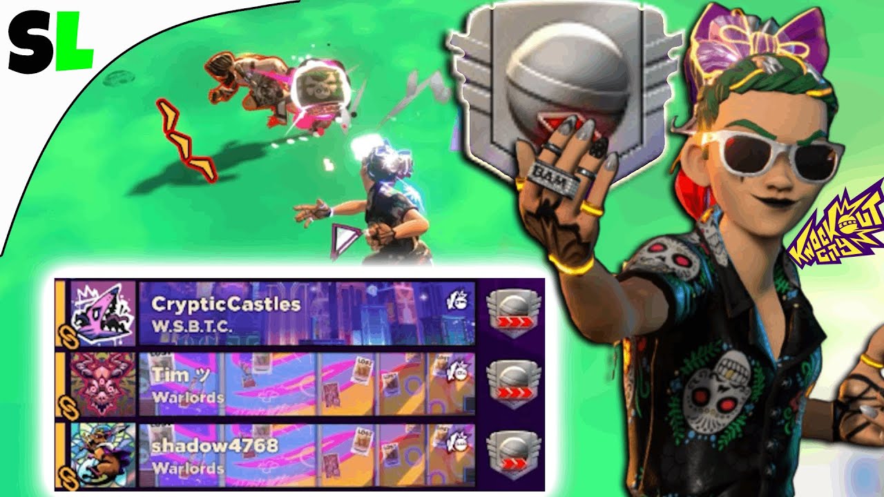 SenjuLVL Facing Sweaty Ruby Trio In League Play Twice! - Road To Diamond (Knockout City)