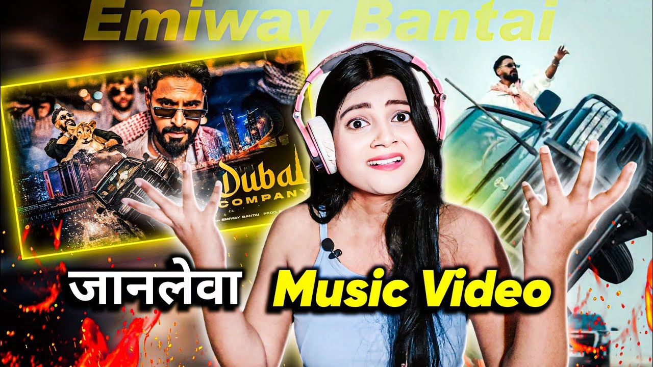 EMIWAY - DUBAI COMPANY (OFFICIAL MUSIC VIDEO) REACTION | POOJA RE 2.0