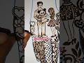 💖 Teddy Day Mehndi Design/Romantic Mehndi Art | 10th Feb Special #mehndi #shorts #shortsfeed #henna