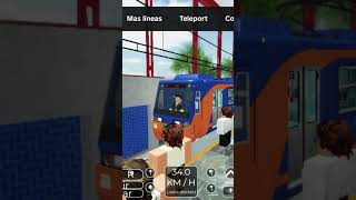 LINEA A DEL METRO CDMX EN ROBLOX #metrocdmx #roblox