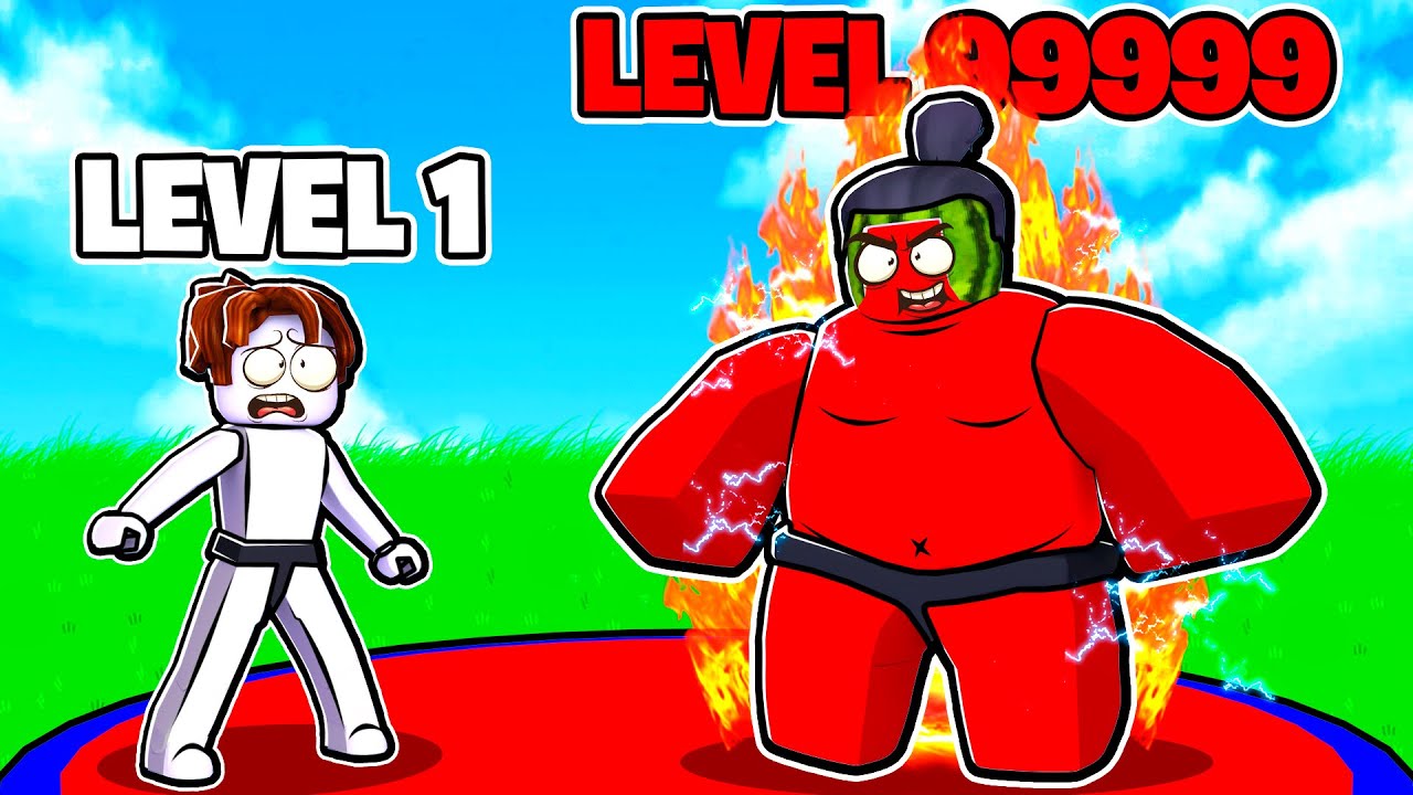 SUMO WRESTLING LEVEL 9999 SIMULATOR in Roblox YouTube