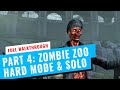 Zombie Army 4 Dead War Walkthrough Part 4 | Mission 4 Zombie Zoo | Solo &amp; Hard Mode | GameClubz