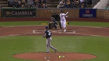 MIL@PIT: McCutchen drives a two-out double