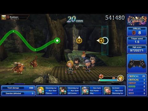 Theatrhythm Final Bar Line - Ronfaure (FFXI) - Ultimate Perfect Chain