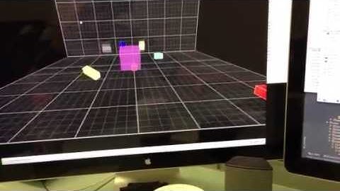 Leap Motion Controller WebGL Example