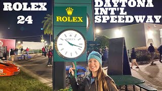 Camping at the Daytona International Speedway for the Rolex 24