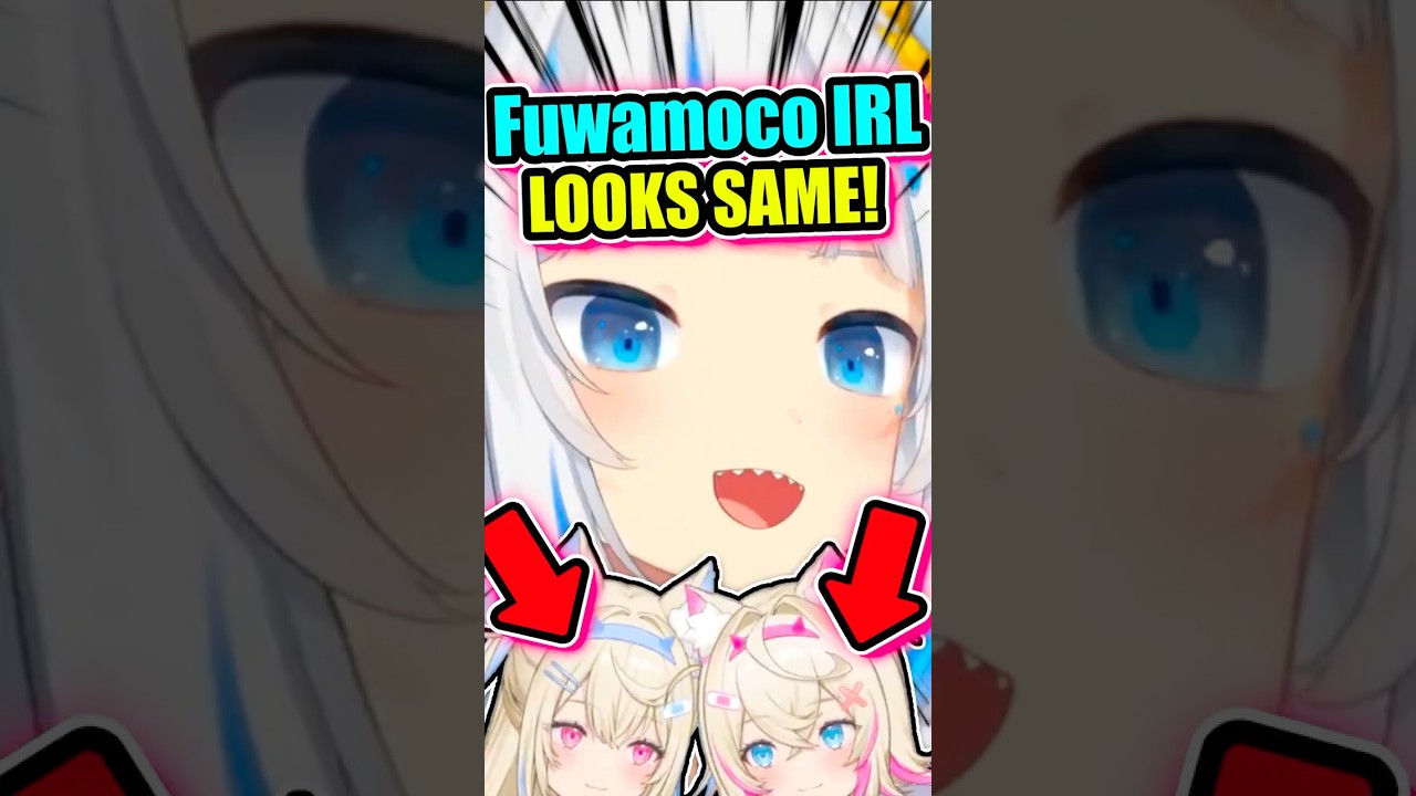 Gura SHOCKED😲Twins Look SO ALIKE 