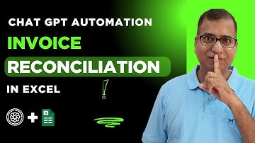 Automate Invoice Reconciliation in Excel Using ChatGPT + VBA in One Click! 💡📊