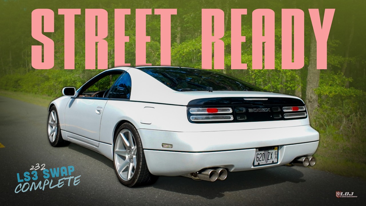 SWAP COMPLETE! The ULTIMATE Daily Driver 300ZX! - YouTube