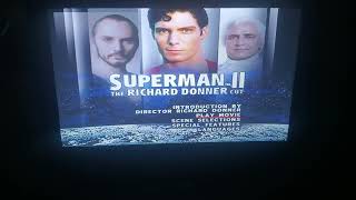 Superman 2 (1980) DVD Opening