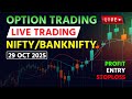 LIVE Option Trading Setup | Nifty | Bank Nifty | Sensex