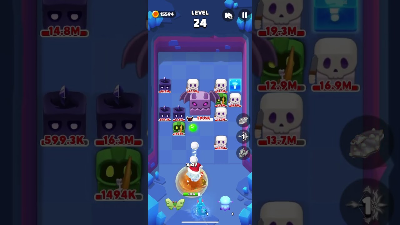 Punball Daily Challenge 30-Apr-2023 - all Bosses in 1 Min... Nightmare Difficulty