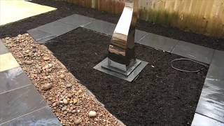 Geometric Textured Garden Project