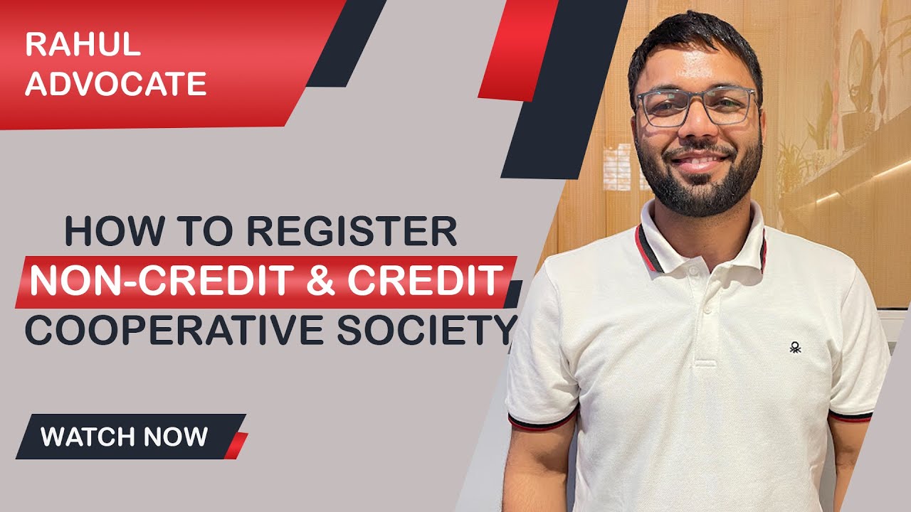 How to register Non-Credit & Credit Cooperative Society | Non-Credit ...