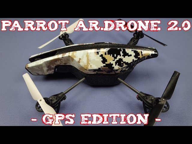 Review) Parrot AR.Drone 2.0 GPS Edition - YouTube