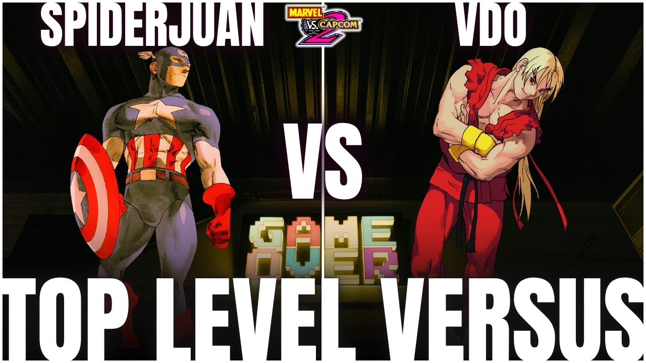 Marvel Vs Capcom 2 -  Spiderjuan Vs VDO - SPIDERJUAN TOO GOOD #4 😮😮