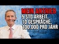 MEIN ANTRIEB. SO habe ich mich SELBST trainiert um REICH zu werden.