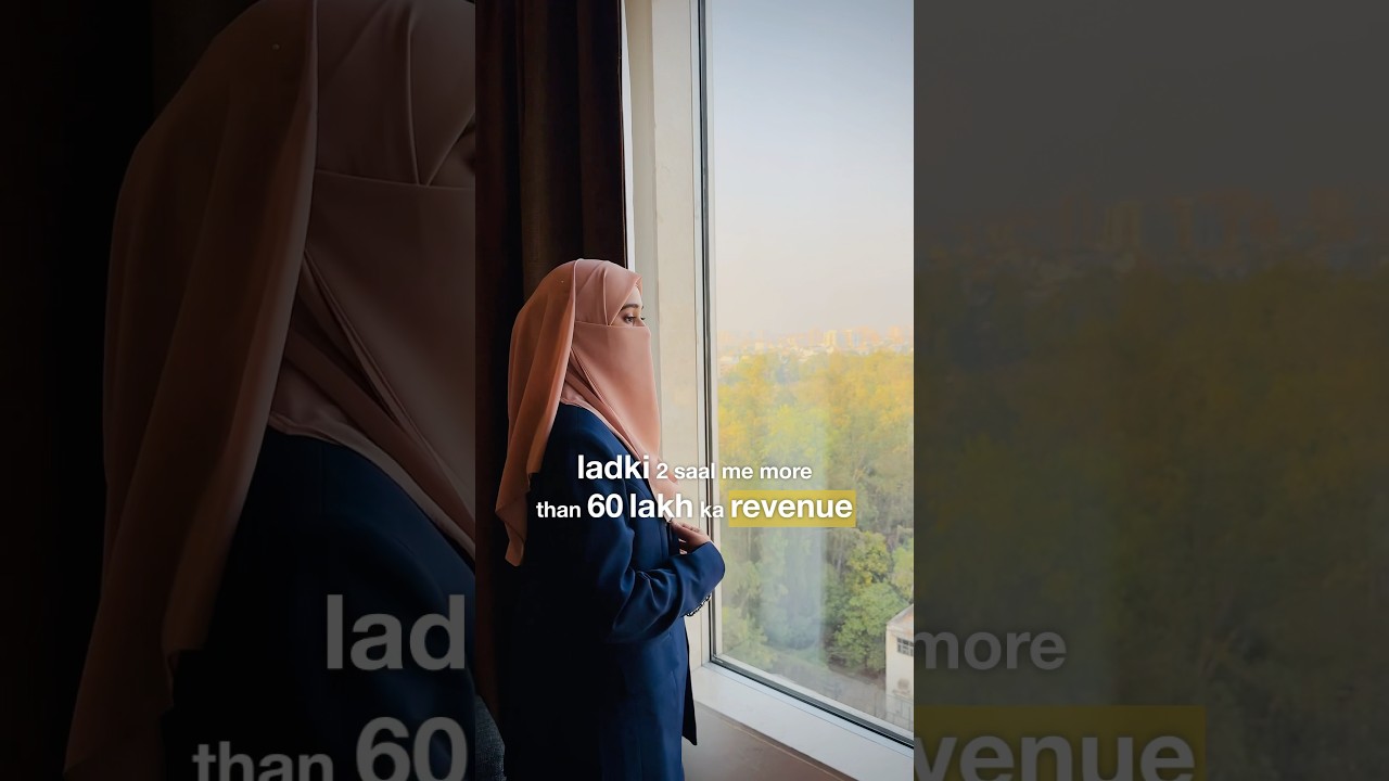 21 saal ki introvert ladki ne 60 lakh ka revenue create kiya😱💸 
