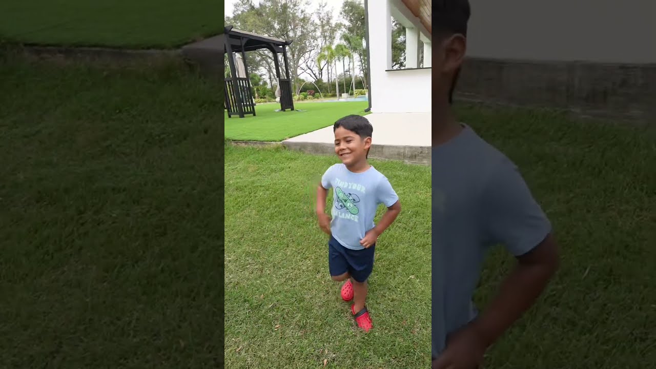 Mom And Dad Show Son They Can Do Flips Then He Does This Shorts