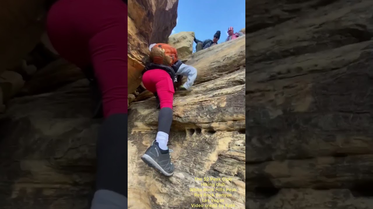 The 52 PeakClub, Red Rock Canyon Hardcore hiker
