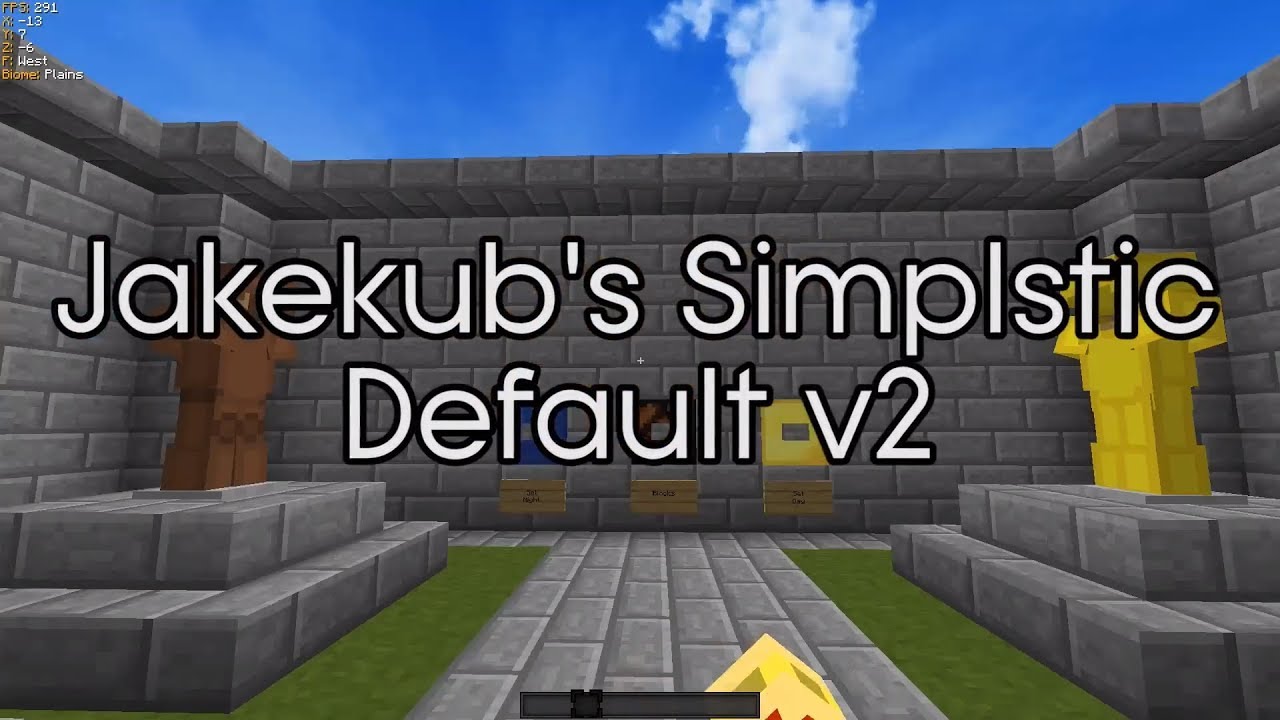 Jakekub's Simplistic Default v2 (16x UHC Resource Pack 1.7/1.8)